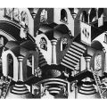 M.C. Escher - Konkav und Konvexe