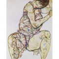 Egon Schiele - Seated Woman with left Hand