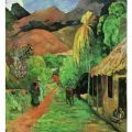 Paul Gauguin - Chemin a papeete