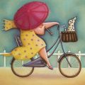 Jo Parry - Bicycle Lady III