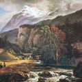 J.C. Clausen Dahl - Alpská krajina