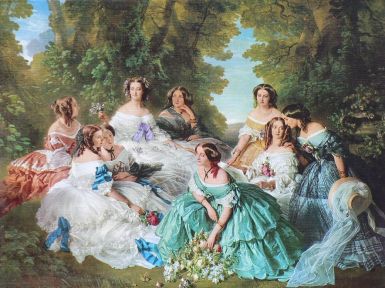 cisarovna-a-jeji-dvorni-damy