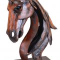Kovové sochy - Kůň