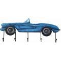 Kovový obraz Blue Cabriolet