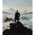 Caspar David Friedrich - Der Wanderer im Nebelmeer