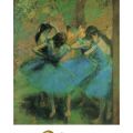 Edgar Degas - Ballerine blu I