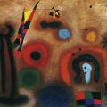 Joan Miró - Libelle mit roten Flügeln