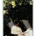 Peter Severen Krøyer - Havepartie med Marie Kroyer I