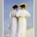 Peter Severen Krøyer - Sommeraften pa Skagen II