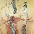 Auguste Rodin - Danseuses pour servir de gloire