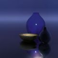 Trevor Scobie - Blue Vases with Bowl