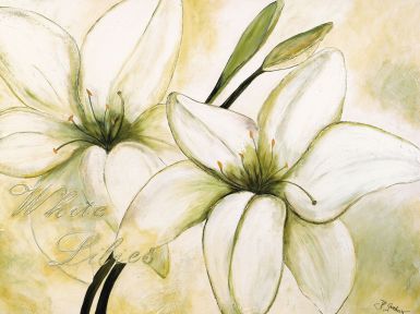 white-lilies