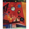 Wassily Kandinsky - Schweres Rot