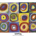 Wassily Kandinsky - Farbstudie Quadrate I