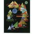 Wassily Kandinsky - Spitzen im Bogen