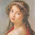 M.A.E. Vigee Lebrun - Portrét malířčiny dcery