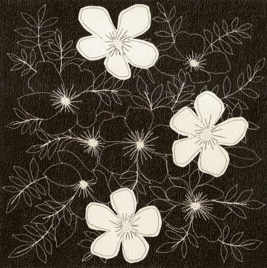 black-stitch-floral-i