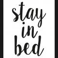 Rámované obrazy - Stay in bed