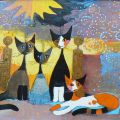 Rosina Wachtmeister - In Front of her Estate