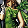 Tamara de Lempicka - Jeune fille au vent