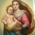 OBRAZY - Madonna Sixtina - SISTINE MADONNA - La Vierge De St. Sixte - MADONNA DI S. SISTO
